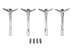 302325 - : Valve Cover Hold Down Wing Nuts: Chrome for Ford Performance Parts Image