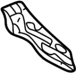 767174Y900 - : Wheelhouse Extension for Infiniti Image