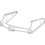 BC3Z17D826F - Body: Trailer Hitch for Ford: F-250 Super Duty, F-350 Super Duty, F-450 Super Duty Image