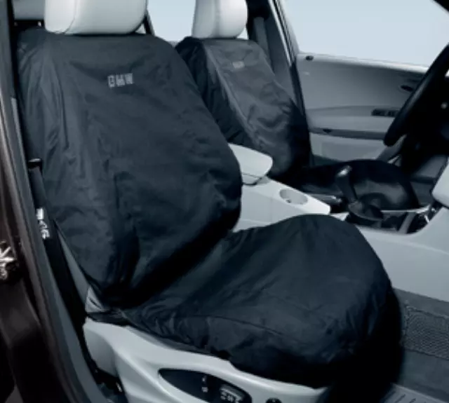 82110036067 - Interior: Cotton Poly Front Seat Savers - Gray for BMW: X5, X6 Image