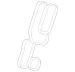 1391840700 - : Elastomeric Molded Seal for Mercedes-Benz Image