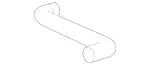 9065010582 - Cooling System: Upper Hose for Mercedes-Benz Image