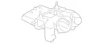 20983002037379 - Body: Air Distributor for Mercedes-Benz Image