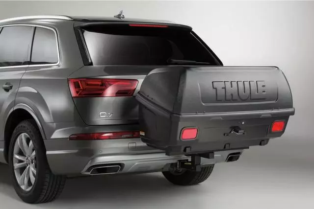 ZAW071200 - : Thule Transporter Hitch-Mounted Cargo Box for Audi Image