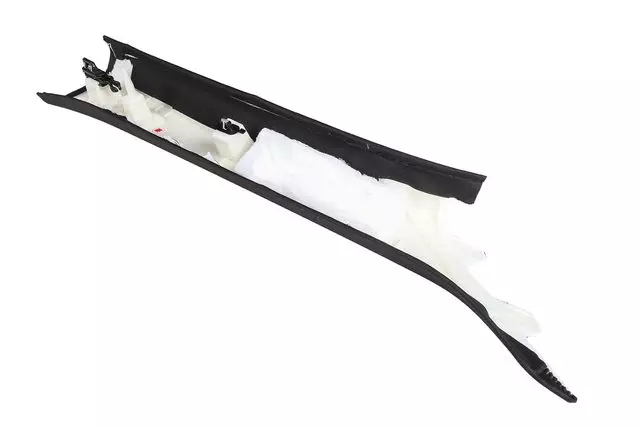84350763 - : Jet Black Driver Side Windshield Garnish Molding for GM Image