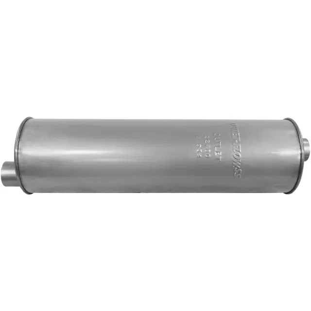 22460 - : Quiet-Flow SS Direct Fit Exhaust Muffler 2.25" Inlet (ID) 2.25" Outlet (ID) for Walker Exhaust Image