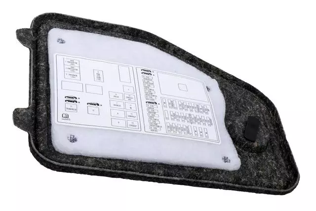 Passenger Side Rear Compartment Side Trim Panel Access Hole Cover - GM (22830066)