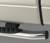 4L3Z16450LAC - Body: 4 Chromed Aluminum Step Bars - Supercab for Ford: F-150 Image