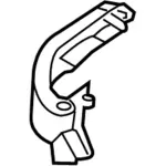 BK2Z18490A - Body: Floor Duct for Ford Image