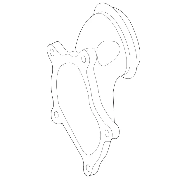 2751421615 - Engine: Flange for Mercedes-Benz Image