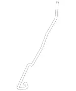 2137330800 - Rear Doors: Securing Rod for Mercedes-Benz Image