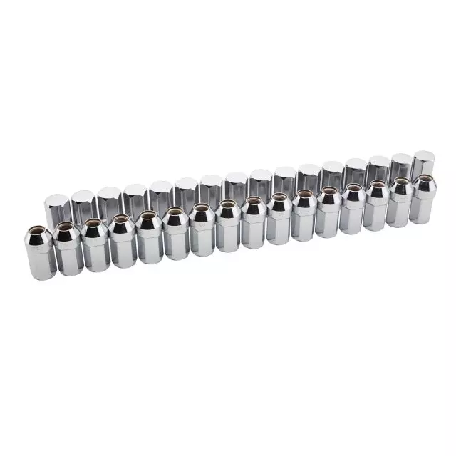 Wheel Lug Nuts, Chrome (Replaces 84458851) - GM (85124433)