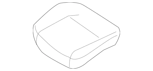 9141300 - : Seat Cushion Pad for Mercedes-Benz: Sprinter 2500, Sprinter 3500 Image