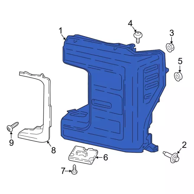 LC3Z13008M - : Headlamp Assembly for Ford: F-250 Super Duty, F-350 Super Duty, F-450 Super Duty Image