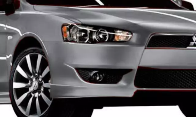 MZ575780EX - Exterior: Front Air Dam - Silver for Mitsubishi Image