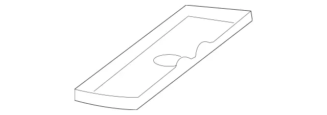 1666831094 - Trim: Insert for Mercedes-Benz: GL350, GL450, GL550, GL63 AMG, GLE300d, GLE350, GLE400, GLE43 AMG, GLE450 AMG, GLE550e, GLE63 AMG, GLE63 AMG S, GLS350d, GLS450, GLS550, GLS63 AMG, ML250, ML350, ML400, ML550, ML63 AMG Image image