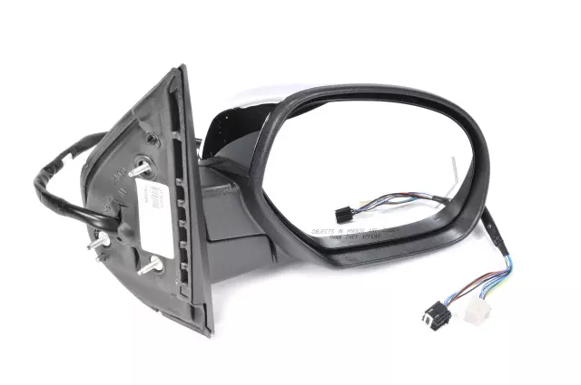 20756974 - : Bright Chrome Passenger Side Door Mirror for Chevrolet: Silverado 1500, Silverado 2500 HD, Silverado 3500 HD | GMC: Sierra 1500, Sierra 2500 HD, Sierra 3500 HD Image