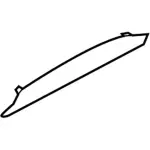 EM2Z5804388AG - Body: Trim Molding for Ford: Edge Image