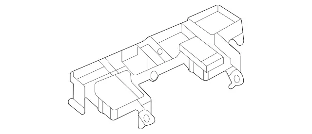 1675466601 - Electrical Equipment and Instruments: Retaining Plate for Mercedes-Benz: GLE350, GLE450, GLE450e, GLE53 AMG, GLE580, GLE63 AMG S, GLS450, GLS580, GLS63 AMG, Maybach GLS600 Image image