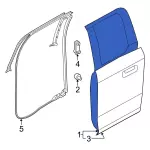 HL3Z1824630B - Body: Door Shell for Ford: F-150, F-250 Super Duty, F-350 Super Duty Image