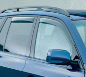 Side Window Rain Deflector - Rear/Right - BMW (82-11-0-443-113)