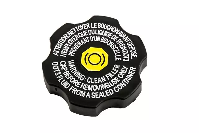 23373845 - Body: Reservoir Cap for Buick: Encore GX, Envision, Envista, LaCrosse, Regal Sportback, Regal TourX | Cadillac: CT4, CT5, XT4 | Chevrolet: Bolt EUV, Bolt EV, Corvette, Equinox, Malibu, Trailblazer, Trax, Volt | GMC: Terrain Image