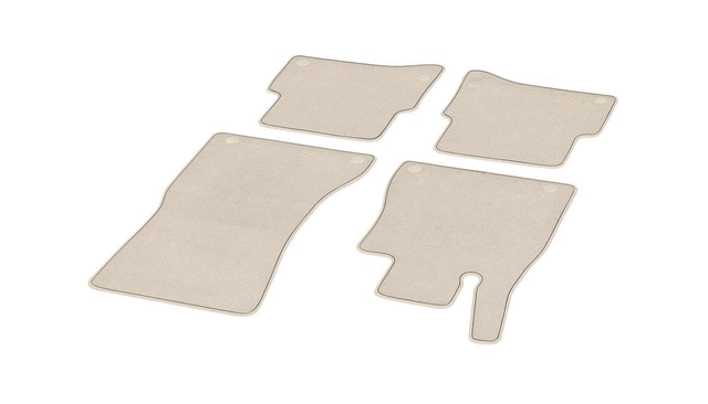 22368002067Q18 - : Velour Floor Mats, Set, 4-Piece for Mercedes-Benz Image