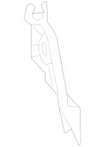 1665454640 - : Holder for Mercedes-Benz: GL350, GL450, GL550, GL63 AMG, GLE300d, GLE350, GLE400, GLE43 AMG, GLE450 AMG, GLE550e, GLE63 AMG, GLE63 AMG S, GLS350d, GLS450, GLS550, GLS63 AMG, ML250, ML350, ML400, ML550, ML63 AMG Image