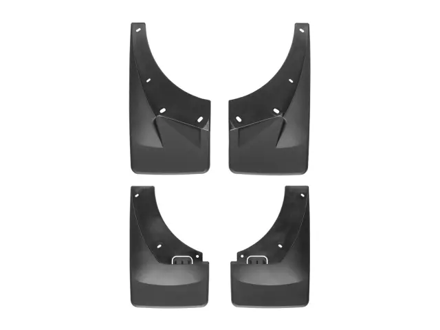 110008120016 - Accessories: Black MudFlap No-Drill DigitalFit® MudFlap Kit for WeatherTech Image