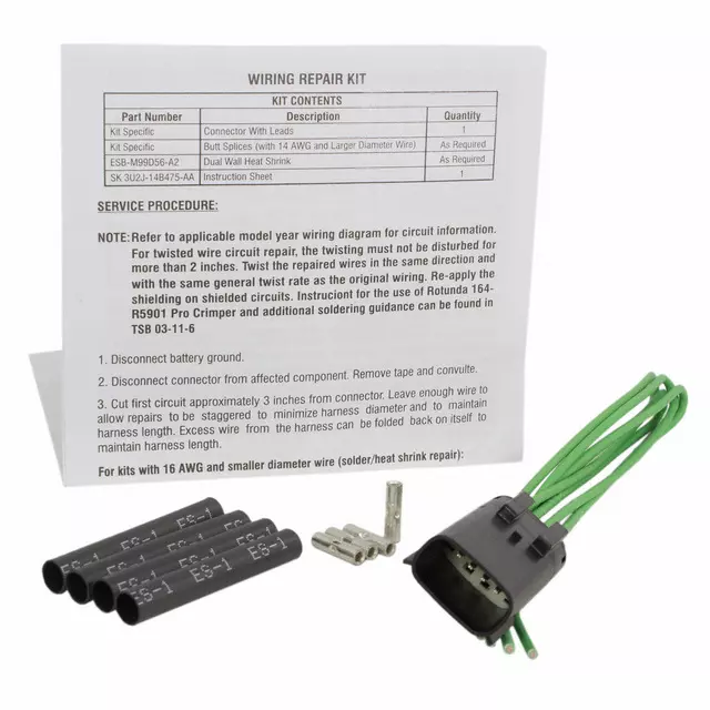 FU2Z14S411ABB - : Wire Assembly for Ford Image