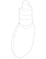 55464437 - : Grommet for Mercedes-Benz Image