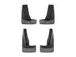 110199120199 - : Black MudFlap No-Drill DigitalFit® MudFlap Kit for WeatherTech Image