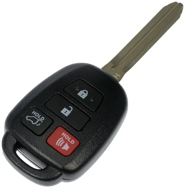99683ST - Electronics: Keyless Entry Remote 4 Button - Blade Stamp H for Dorman Image