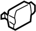 80942AC503 - Body: Cap for INFINITI: FX35, FX45, G35 Image