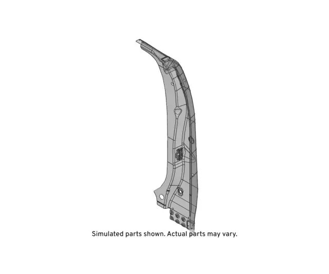 84606117 - Body: Lock Pillar Reinforced for Chevrolet: Silverado 1500, Silverado 1500 LTD, Silverado 2500 HD, Silverado 3500 HD | GMC: Sierra 1500, Sierra 1500 Limited, Sierra 2500 HD, Sierra 3500 HD Image