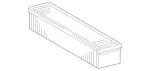 111094020467 - : Air Filter for Mercedes-Benz Image