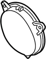 28156JB10A - Body: Rear Dr Speaker for INFINITI: JX35, QX60 Image