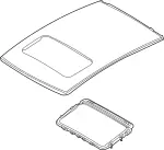 73100AL530 - : Roof Assembly for INFINITI: G35 Image