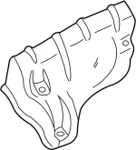 165902Y510 - : Cover-Exhaust Manifold for Infiniti Image