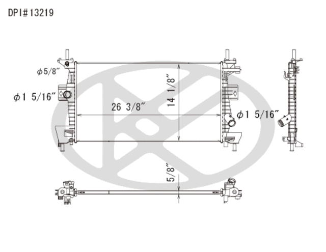 A13219 - : Koyorad Radiator for Koyo Image