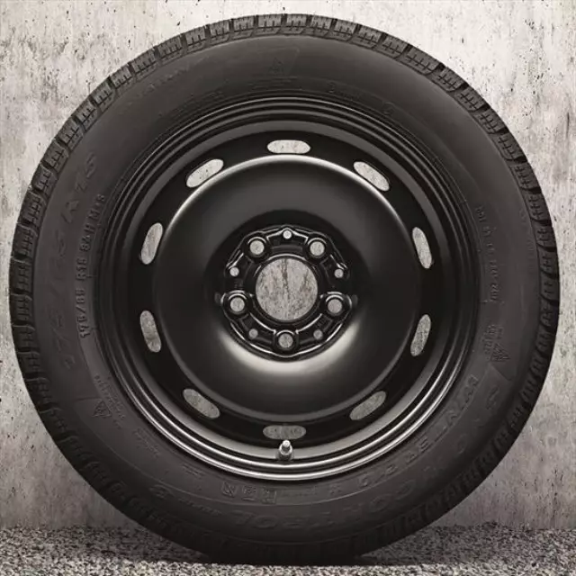 36112460621 - Wheels: Complete Wheel And Tire Set, Style 12 Steel for Mini: Cooper Image