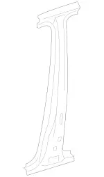 2046302311 - Side Walls: Pillar for Mercedes-Benz: GLK250, GLK350 Image