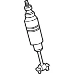 3U2Z18124CAA - Suspension: Shock for FORD Image