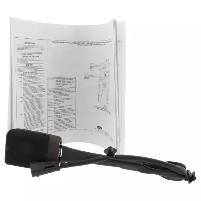 FL3Z1661202AB - Electrical: Outer Buckle for Ford: F-150, F-250 Super Duty, F-350 Super Duty, F-450 Super Duty Image