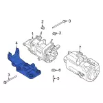 LJ9Z19E708A - : Compressor Bracket for Ford: Mustang Mach-E Image