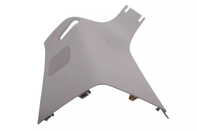 Light Ash Gray Passenger Side Body Rear Corner Upper Garnish Molding - GM (23260172)