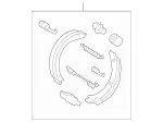 4474200001 - : Parking Brake Shoe for Mercedes-Benz Image