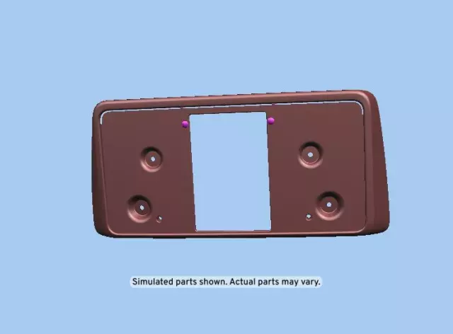 22936002 - Body: License Bracket for Cadillac: XTS Image