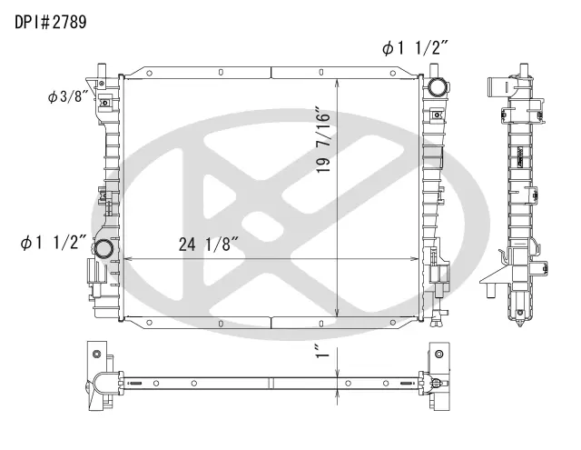 A2789 - : Koyorad Radiator for Koyo Image