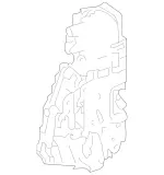 2517201335 - : Door Lock for Mercedes-Benz Image